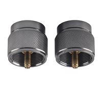 Mtlavishness 2 uds G3 4 DN20 FNPT estufa de Camping al aire libre tanques planos convertidor adaptador de válvula de carga de Gas