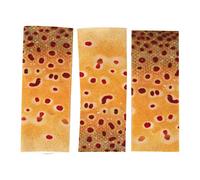 Mtlavishness 3 Piezas de poliéster con patrón de Piel de, Protectores de Dedo Individuales, Accesorio de Pesca Esencial para Pescadores, Protege los Dedos de Escamas de Pescado