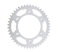 Mtlavishness 520 45T Cadena de Motocicleta Piñón Trasero Piñón Trasero a Prueba de Desgaste con conexión Apretada para DIY Kart ATV Motocicleta Ligera Construcción Robusta de