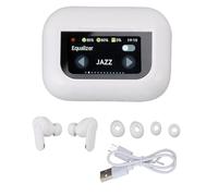 Mtlavishness AI Translator Auriculares con control táctil Traducción en tiempo real 140 idiomas Inalámbrico Bluetooth 5.4 30H Duración de la batería Sonido HIFI Reducción de ruido