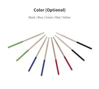 Mtlavishness - Baquetas de arce antideslizantes de 5A con punta triangular, resistentes, ligeras y cómodas, ideales para estudiantes, adultos y músicos de orquesta. Ideales para (Black)