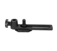 Mtlavishness Base de soporte para herramientas de torno de torneado para carpintería, base de soporte para herramientas de torno de madera de 16 mm de acero fundido para columna