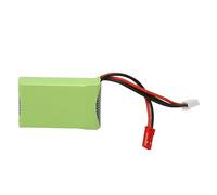 Mtlavishness Batería LiPo de 7,4 V 1500 mAh, batería de Litio de Repuesto para Receptor RC para Mando a Distancia Flysky FS GT5 MC6C MCE7, Rendimiento Seguro y Duradero para