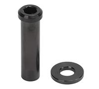 Mtlavishness Bicicleta de Carretera C Abrazadera Tuercas Fijas 30 mm Aleación de Titanio Antioxidante Pulido Fino Pinzas de Freno de Bicicleta Tuercas para Bicicleta Negro M6x30 (Negra)