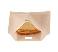 Mtlavishness Bolsas Reutilizables para Tostadora de Pastelería de Fibra de Vidrio Recubierta Antiadherente para Calentar por Microondas (16 * 16.5 cm) Bolsa para Calentar por (16 * 18CM)
