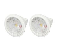 Mtlavishness Bombillas LED MR11 Paquete de 2 bombillas LED AC12V 3W 300LM de alto brillo con ángulo de haz de 36° 6000K 6500K luz blanca fría para tiendas de ropa, paisajes, (Luz fría)
