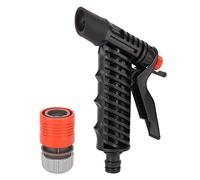 Mtlavishness Boquilla rociadora para manguera de jardín Boquilla rociadora a presión de agua con 2 modos de rociado Prensa ligera para dispersión de rociado y prensa completa para