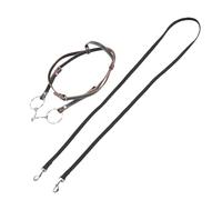 Mtlavishness Brida de Caballo con rienda Tamaño Ajustable Piel de Vaca Cabezal de Caballo cómodo y Resistente para Montar La construcción de Cuero Duradero Garantiza un Uso (S)