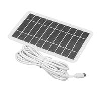 Mtlavishness Cargador de panel solar USB portátil de 2 W y 5 V con tecnología de polisilicio para teléfonos móviles y aparatos eléctricos de bajo consumo Solución de carga