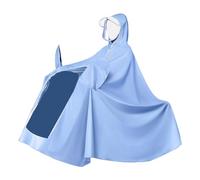 Mtlavishness Chubasquero para Bicicleta con batería eléctrica Poncho de Lluvia para Bicicleta Largo de Cuerpo Completo Reutilizable 3XL Tipo de Bicicleta Rosa - Protección (4X Tipo de Cubierta de