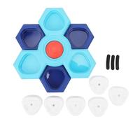 Mtlavishness Comedero Lento Cuenco para Perros Comedero Interactivo con Rompecabezas para Perros Juguete para Comer Lento Bloat Stop Dog Cat Pet Bowl con Diseño único Material PP