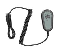 Mtlavishness Controlador de sofá eléctrico Interruptor de control de silla en forma de calabaza Interruptor reclinable doble de 5 pines para dormitorio Interfaz de montaje ABS