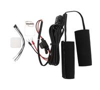 Mtlavishness Cubierta de Agarre calefactable para Motocicleta, 12 V, IP67, Agua con 3 ajustes de Temperatura y Cierre de Gancho y Bucle, Calentador Esencial para Manillar de