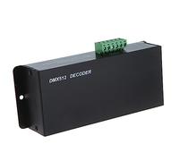 Mtlavishness DC 12V 24V Controlador LED decodificador DMX de 3 canales para tira de luz LED RGB Accesorio duradero y fácil de usar para proyectos de mantenimiento y reemplazo de