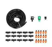 Mtlavishness de riego automático Boquillas de rociadores atomizadores Juego de Mangueras 8 11 para Patio con césped y jardín con nebulización Fina y Amplia Cobertura para un