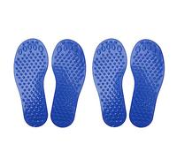 Mtlavishness Deportes Pie y Pie Película de Cooperación Estrella de Cinco Puntas Huella Infantil Coordinación Entrenamiento Huella Película (Se Vende Dos Pares) Rojo (Azul)