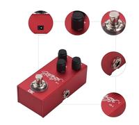 Mtlavishness DK Classic British Distortion Pedal Electric Guitar Effects Pedal With True Bypass Metal Shell For Guitarists In Live Performances And Daily Practice DC 9V 6.35mm (9.5x4.5x3.2cm)
