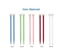 Mtlavishness Double Sided Drum Mallets Maple Wood With Felt Tips For Playing Drum Set Kettledrum Available In Blue Green Pink Red White Sizes 410 * 40mm Weighing 99g (Red)