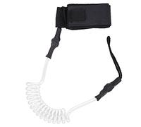 Mtlavishness Durable TPU Elástico Pie Cuerda Correa Tobillo Estirable para Tabla de Paddle Tabla de Surf, Cuerda de Pierna de Tabla de Surf Resistente al Desgaste con Gancho y (Noyau blanc