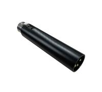 Mtlavishness Dynamic Microphone Amplifier 28dB Gain Low Background Noise 3 Pin XLR Portable Mic Preamplifier for Stage Performance