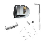 Mtlavishness Electric Jazz Metal Guitar Bridge Tailpiece Replacement Kit Durable And Easy To Install For Guitar Enthusiasts For Enhancing Your Guitar Performance Approx 10 5cm In