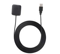 Mtlavishness Equipado con antena GPS Rg174 de 3 metros 13,0 × 10,00 0 × 1. 0 Adaptador GPS Glonass multifuncional 2 en coche con interfaz USB para recibir y