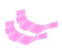 Mtlavishness Esposas de natación Aletas Guantes de natación de Silicona con Dedos palmeados Guantes de Dedo de Palma de natación Suaves y Plegables en Forma de Rana para (S)