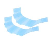 Mtlavishness Esposas de natación Aletas Guantes de natación de Silicona con Dedos palmeados Guantes de Dedo de Palma de natación Suaves y Plegables en Forma de Rana para (Metro)