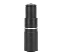 Mtlavishness Extensor de vástago de Horquilla de Bicicleta Aleación de Aluminio Aumento de Altura del Manillar de Bicicleta de montaña Vástago de Manillar de Bicicleta de 210 mm (115mm)