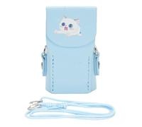 Mtlavishness Funda Protectora de Cuero para cámara Adecuada para cámara Pocket 3 con Cierre magnético Diseño anticolisión y Resistente a rayones Funda de Cuero Negro Premium para (Azul)