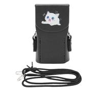 Mtlavishness Funda Protectora de Cuero para cámara Adecuada para cámara Pocket 3 con Cierre magnético Diseño anticolisión y Resistente a rayones Funda de Cuero Negro Premium para (Negra)