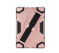 Mtlavishness Funda protectora negra para tablet con soporte multifuncional, protección duradera contra arañazos para tabletas iOS 9, 8, 7, 10.2 pulgadas, 2021, 2020, 2019, para uso diario y viajes