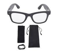 Mtlavishness Gafas inteligentes con cámara HD de 8MP Traducción Bluetooth e IA Comunicación multilingüe en tiempo real Control de voz Llamadas Estabilización de imagen para viajes (Fotocromático)