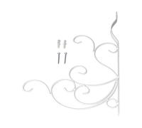 Mtlavishness Gancho De Pared De Hierro Forjado Colgante Decoración Interior Al Aire Libre Balcón Soporte para Macetas con Gran Capacidad De Carga Y Elegante Diseño Curvo