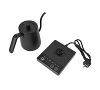 Mtlavishness Hervidor eléctrico con cuello de cisne con 5 preajustes de control de temperatura, 1000 W, 800 ml, hervidor para verter café y té para vaporizador de elaboración