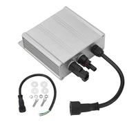 Mtlavishness Inversor Solar Conexión a Red MPPT Controlador de Carga fotovoltaica sinusoidal Pura 120 V AC230 V Identificación automática Inversor de conexión a Red Solar Inversor (180W)