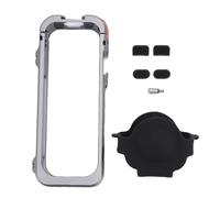 Mtlavishness Jaula para cámara Apta para cámara de acción X5 Marco Protector de aleación de Aluminio con Tapa de Lente Zapata fría y Orificio de Rosca de 1,4 Pulgadas Ideal para