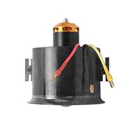 Mtlavishness Juego EDF de 70 mm Motor sin escobillas de 3500 KV con ventilador con conductos de 6 aspas Construcción compuesta de alta rigidez Rendimiento aerodinámico estable