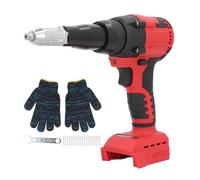 Mtlavishness Kit de Remachadora inalámbrica con batería de 18 V, Herramienta de remachado eléctrica con luz LED integrada con Remaches para 48-11-1820 48-11-1822