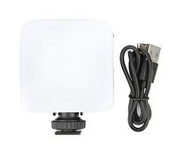 Mtlavishness KM72A RGB 10 Gear Ajuste del LED Alight Fall para fotografía y transmisión en vivo de un Mini y una luz portátil con 8 modos de iluminación y 95+