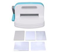 Mtlavishness Máquina de troquelado y grabado en relieve, manivela manual, máquina troqueladora para decoración del hogar, arte de papel