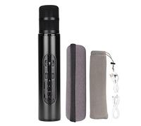 Mtlavishness Micrófono de Karaoke inalámbrico Bluetooth, Dispositivo ergonómico multipropósito para Fiestas, Autos, hogares y KTV al Aire Libre con Bluetooth V5.0, Compatible con (Negro)