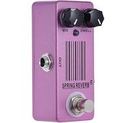 Mtlavishness MOSKY Spring Reverb Mini Pedal de Efectos para Guitarra Individual True Bypass Tamaño Pequeño Bajo Ruido Sonido de Reverberación de Resorte para Guitarra Eléctrica