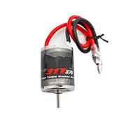 Mtlavishness-Motor cepillado de acero inoxidable 370, repuesto 31T con enchufe para actualización de coche con Control remoto a escala 18 16 (370)