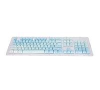 Mtlavishness MTLAVISHE 104pcs Capas de Teclas Frost Blue Opque Side Grabado Capas de Teclas PBT Matte para la mayoría de los 61 87 104 Teclas de Teclas teclados mecánicos con Proceso de teñido