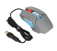 Mtlavishness MTLAVISHISHE Voice Mouse with Macro Programming Integrado en Altavoz de micrófono y 3 Niveles dpi Ideal para Juegos de Oficina e ingeniería Diseño USB Material ABS de 2 Metros