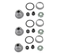 Mtlavishness Paquete de 3 portalámparas de cerámica E27 con aislamiento térmico y casquillo de aluminio fundido con interfaz estándar E27 para iluminación 5,2x5,2x8cm 250g