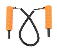 Mtlavishness Pico de Seguridad para Pesca en Hielo Punzones de Hielo retráctiles Naranjas de Acero Inoxidable para Invierno al Aire