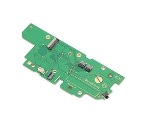 Mtlavishness Placa Base del Lado Izquierdo L 13.0 × 8.0 × 1.0 Reemplazo de la Placa Base del Lado Izquierdo L Pieza del Tablero de Claves de Consola de Juegos Profesional para