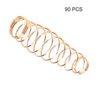 Mtlavishness Quality Brass Coil Springs For Upright Piano Repair With Anti Durable Feature Suitable For Tuning Tools And Replacing Worn Springs Package Of 90 Size Approx 7 26mm